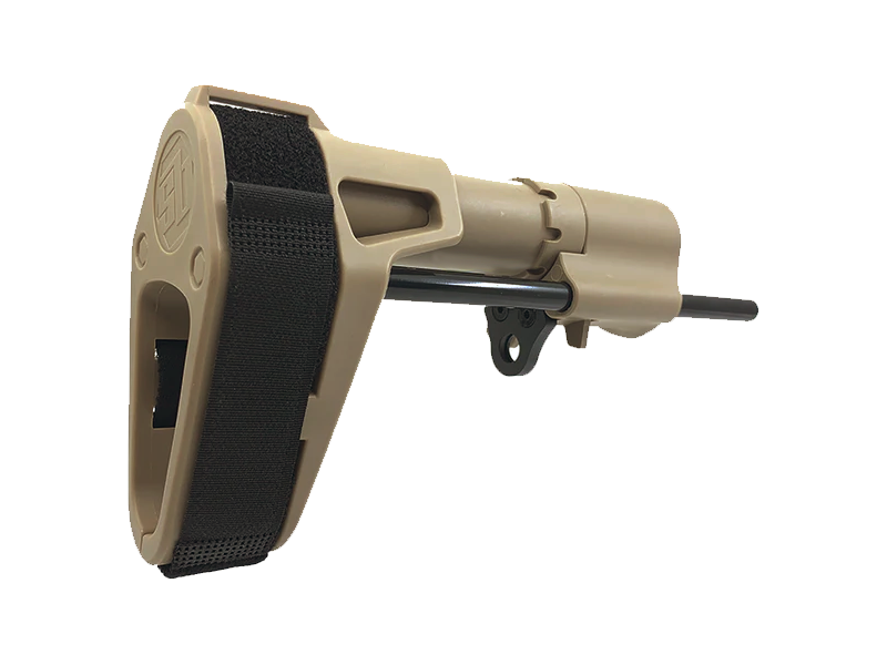 [MadDog] SB Retractable PDW Brace Stock[For Tokyo Marui M4 AEG Series][FDE]