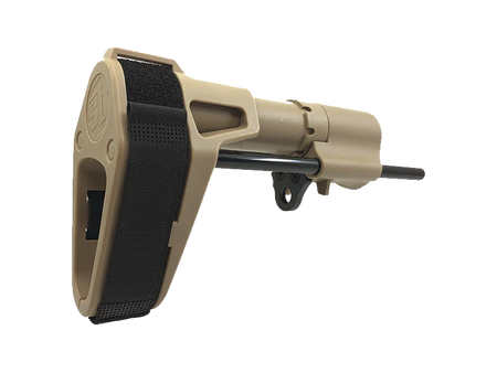 [MadDog] SB Retractable PDW Brace Stock[For Tokyo Marui M4 AEG Series][FDE]