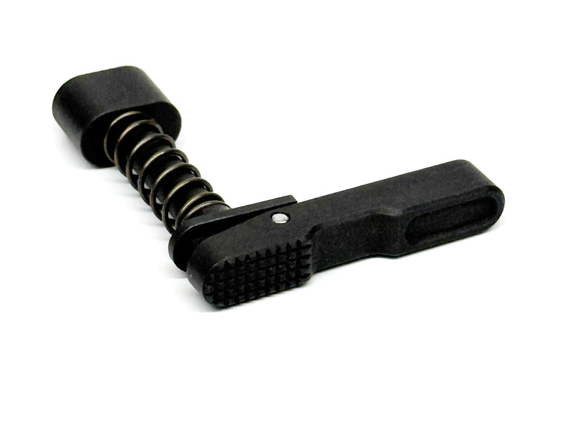 [MadDog] SOL Style MK1 Steel Magazine Catch[Ambi Ver.][For M4 GBB / PTW Series][BLK]