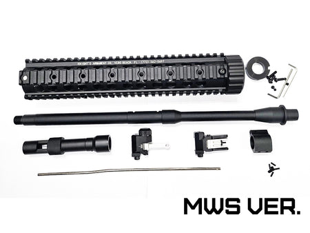 [MadDog] SPR MK12 MOD1 RAS Rail Handguard Set[For Tokyo Marui M4 MWS Series][Lone Survivor Build]