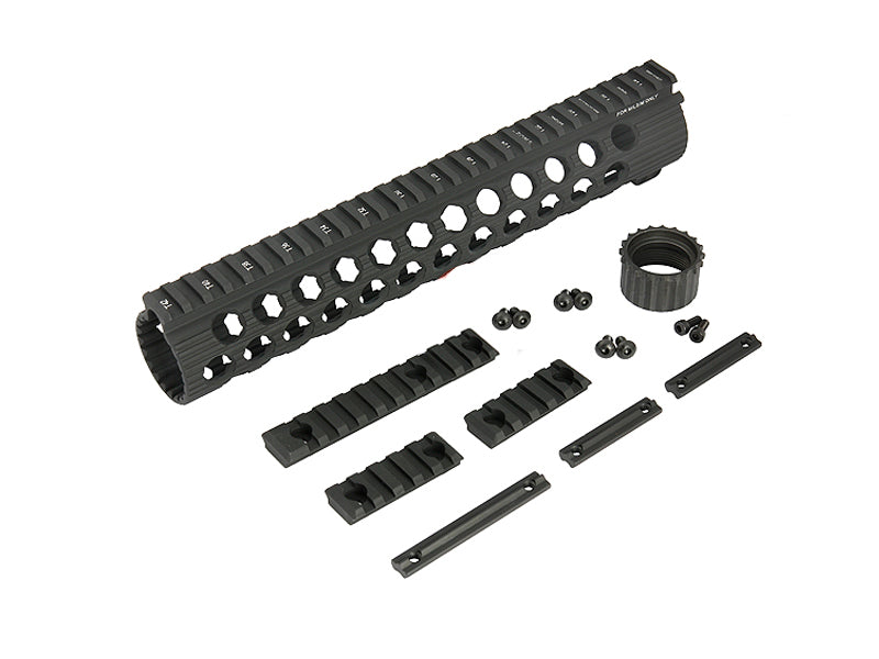 [Madbull] Troy Licensed TRX BattleRail 11 inch w/ 3 bonus Quick-Attach Rail Sections [BLK]