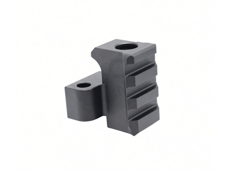 [Maruyama] CNC Aluminium M1913 Rail Stock Adapter[For Maruyama MP-IX MP9 GBB Series][BLK]