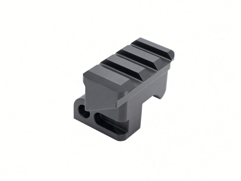 [Maruyama] CNC Aluminium M1913 Rail Stock Adapter[For Maruyama MP-IX MP9 GBB Series][BLK]