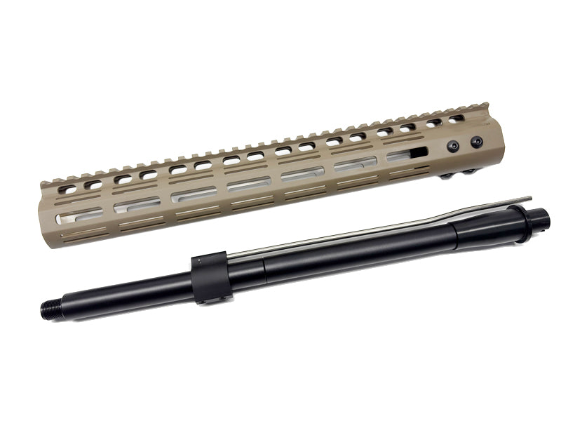 [CGS] Noveske NSR M-LOK Rail Handguard W/ Outer Barrel Set[13.5inch][FDE]