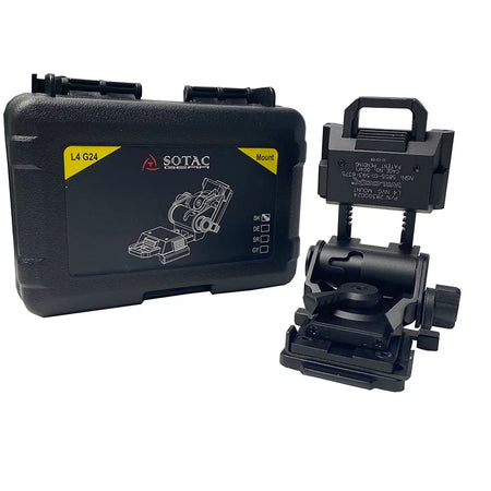Wilcox L4 G24 Metal Helmet Mount with OPS NVG Shroud for Tactical Helmets