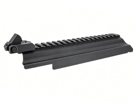 [PRO ARMS] Dog Leg Railed Top Dust Cover[For Tokyo Marui SAIGA 12 GBB Series][BLK]
