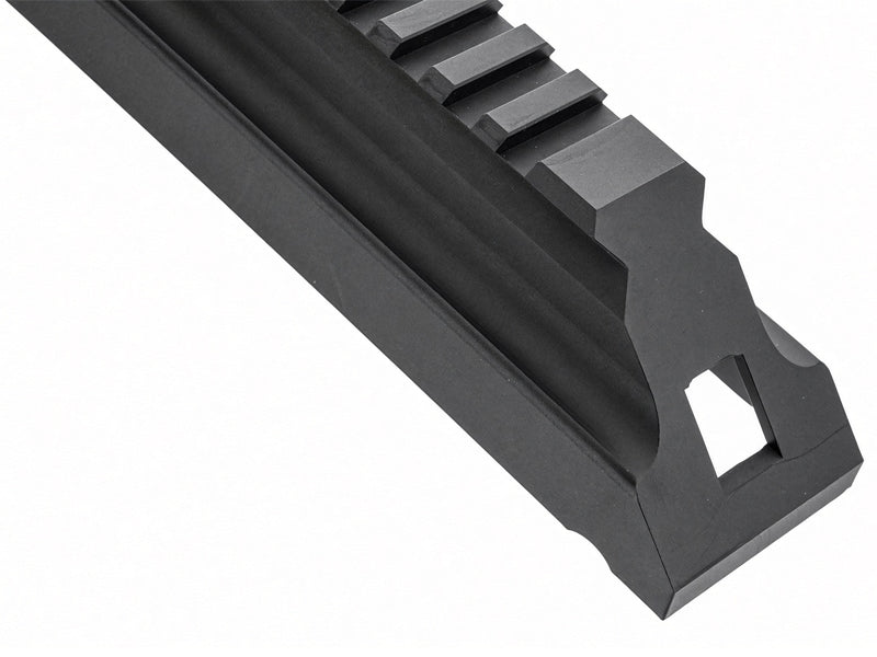 [PRO ARMS] Dog Leg Railed Top Dust Cover[For Tokyo Marui SAIGA 12 GBB Series][BLK]