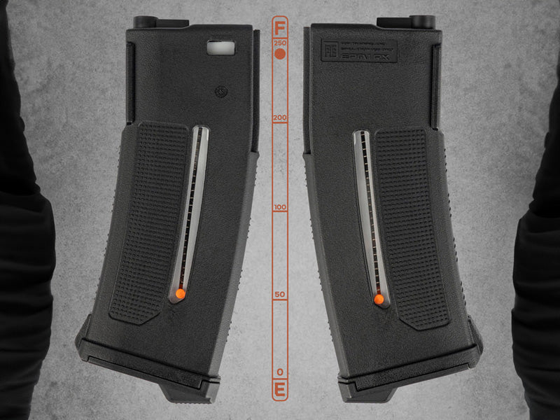 [PTS] EPM  Enhanced Polymer Magazine[For Tokyo Marui M4 AEG Series][EPM1-RX Ver.][BLK]
