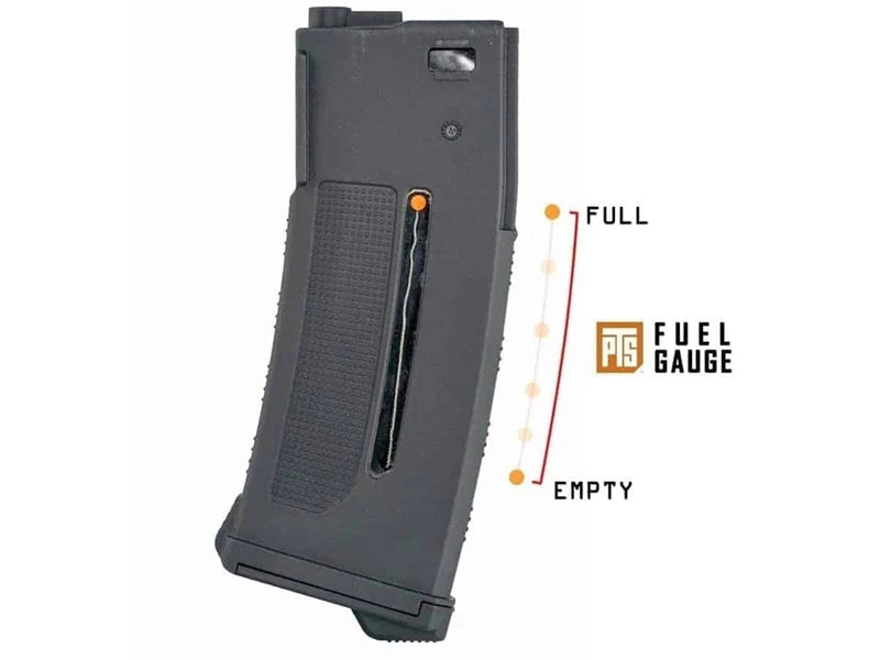 [PTS] EPM  Enhanced Polymer Magazine[For Tokyo Marui M4 AEG Series][EPM1-RX Ver.][BLK]