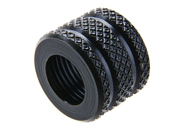 [Pro Arms] Airsoft Steel Threaded Protector[-14MM CCW][BLK]