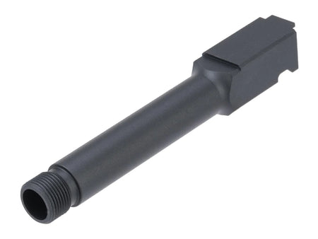 [Pro Arms] Aluminium Threaded Outer Barrel [14mm CCW][For Tokyo Marui G19 Gen.3 Series][BLK]
