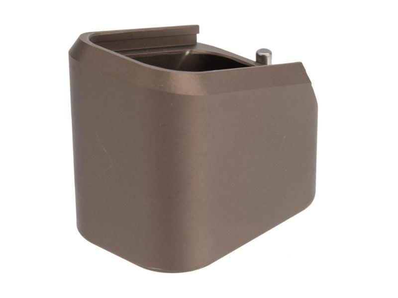 [Pro Arms] Aluminum Large Magazine Base[For Tokyo Marui G17 / G19 GBB Series][Bronze]