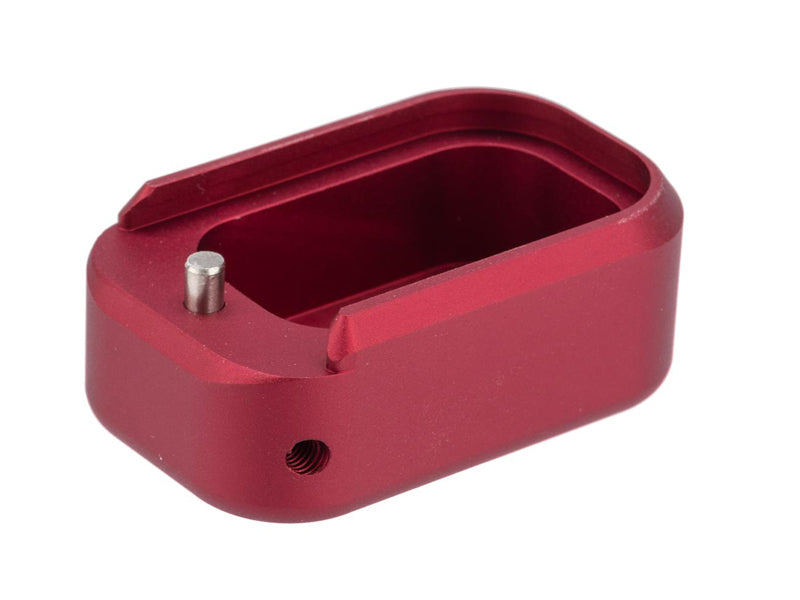 [Pro Arms] Aluminum Short Magazine Base[For Tokyo Marui G17 / G19 GBB Series][RED]