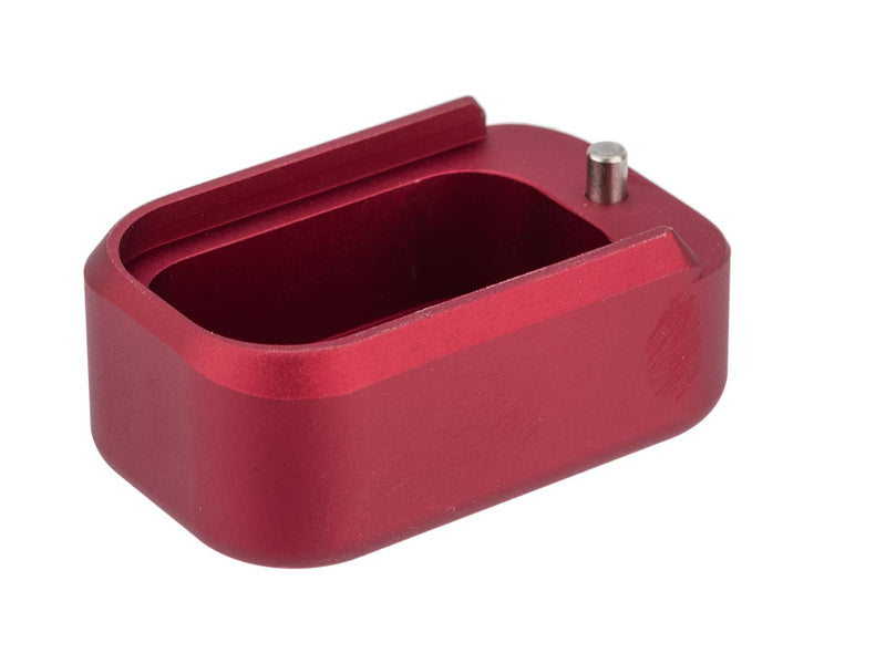 [Pro Arms] Aluminum Short Magazine Base[For Tokyo Marui G17 / G19 GBB Series][RED]