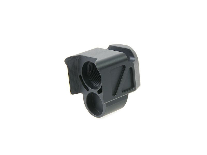 [Pro Arms] CNC Aluminium VFC GLOCK PMM Compensator[For Umarex GLOCK G19X  G19 GEN.4 G17 GEN.5 GBB Series][BLK]
