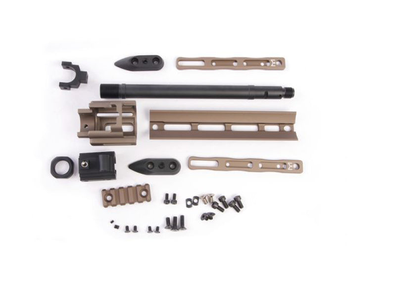 [RGW}MLOK Rail Kit [For WE SCAR GBB]