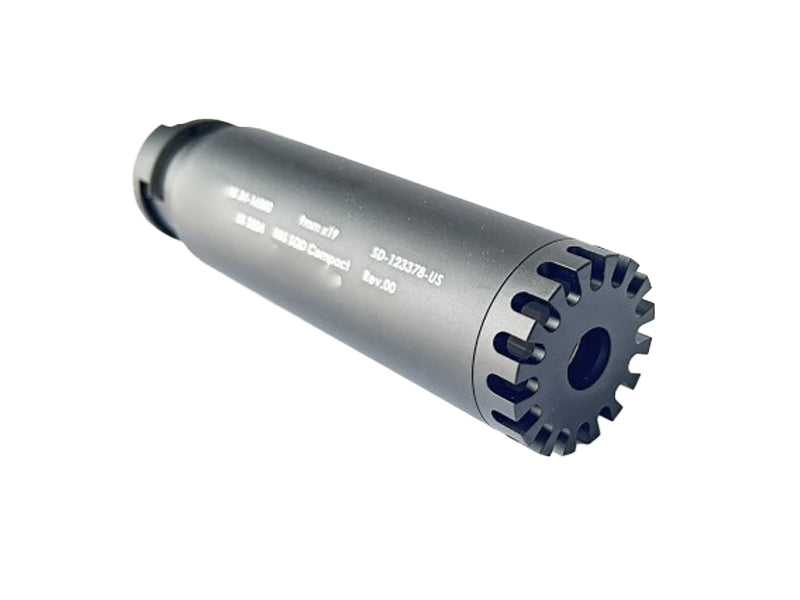 [RGW] Tri Lug Airsoft Dummy Silencer[For Umarex VFC MP5 GBB Series / Maruyama SCW]