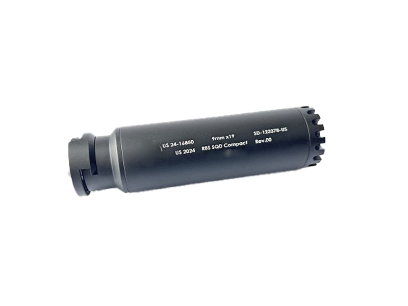 [RGW] Tri Lug Airsoft Dummy Silencer[For Umarex VFC MP5 GBB Series / Maruyama SCW]