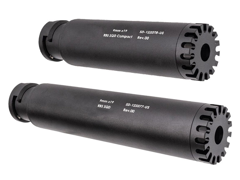[RGW] Tri Lug Dummy Silencer[For Umarex VFC MP5 GBB / Maruyama SCW Series ][Gen.2][Long Ver.]