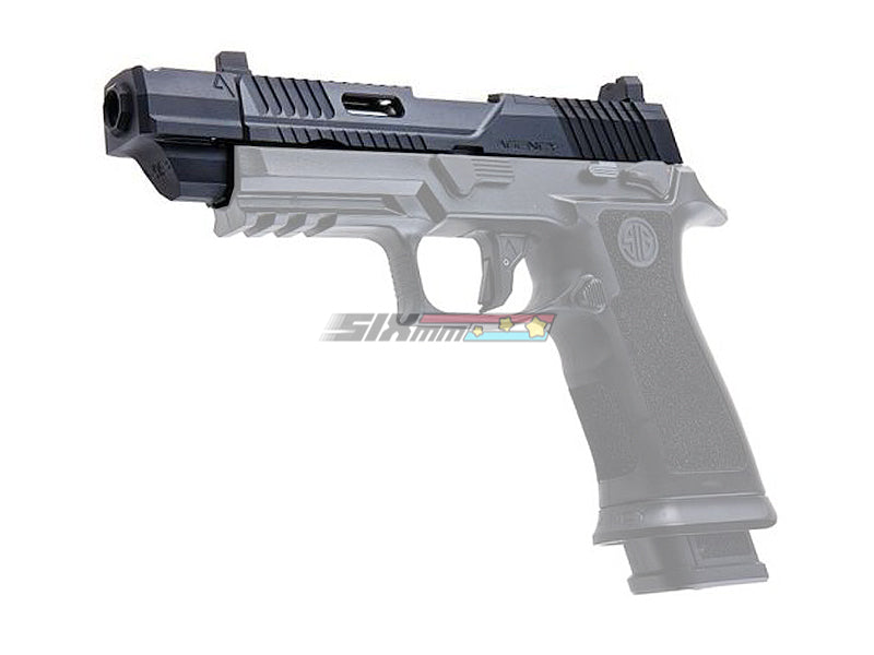 [RWA] Agency Arms P320 Peacekeeper Slide Set[For SIG AIR Xcarry / P320 GBB Series][Black & Silver]