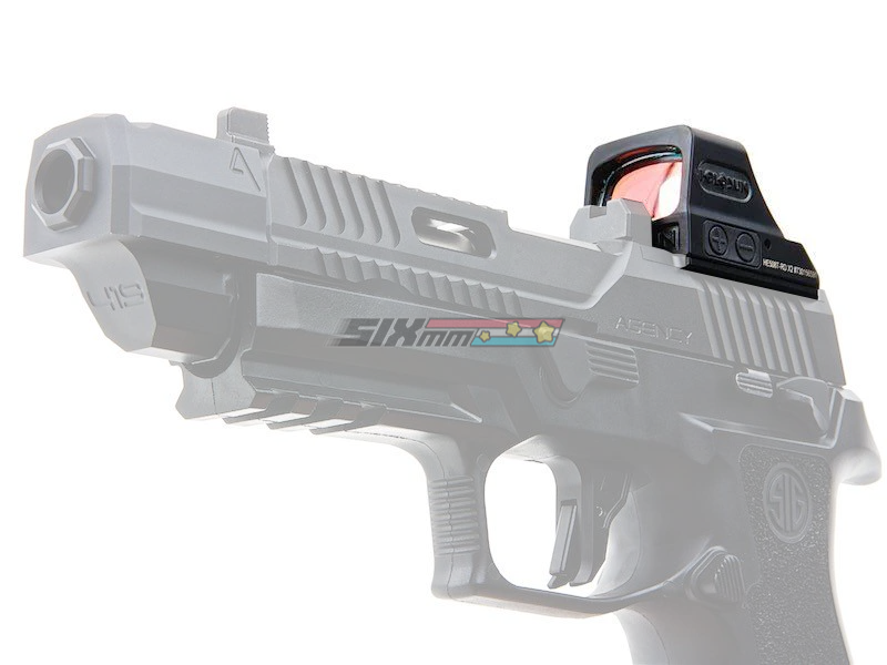 [RWA] Agency Arms P320 Peacekeeper Slide Set[For SIG AIR Xcarry / P320 GBB Series][Black & Silver]