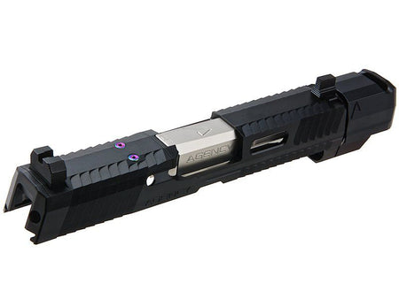 [RWA] Agency Arms P320 Peacekeeper Slide Set[For SIG AIR Xcarry / P320 GBB Series][Black & Silver]