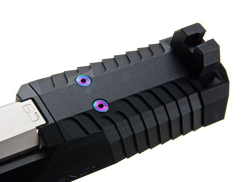 [RWA] Agency Arms P320 Peacekeeper Slide Set[For SIG AIR Xcarry / P320 GBB Series][Black & Silver]