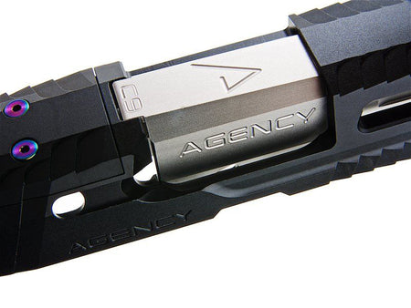 [RWA] Agency Arms P320 Peacekeeper Slide Set[For SIG AIR Xcarry / P320 GBB Series][Black & Silver]