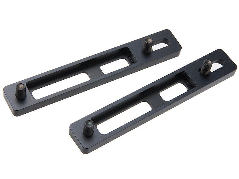[Revanchist] Airsoft MP7 M-LOK Side Rail Set[For Any MP7A1 GBB / AEG Series][BLK]