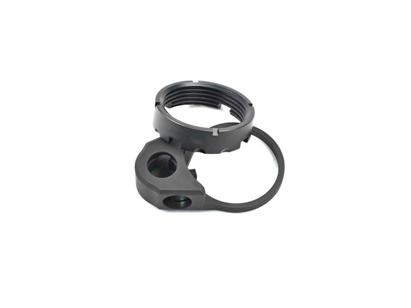 [BJTAC] M4 GBBR QD Sling Plate [FCS Style][BLK]