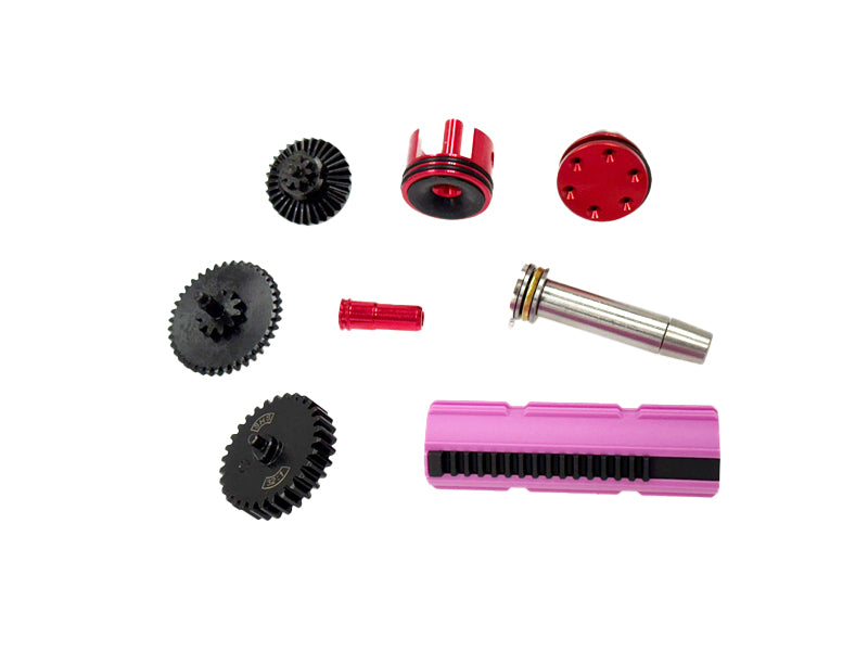 [SHS] 32:1 M4 Gear Set + 15 Steel Teeth Piston [For Version.2 Gearbox]