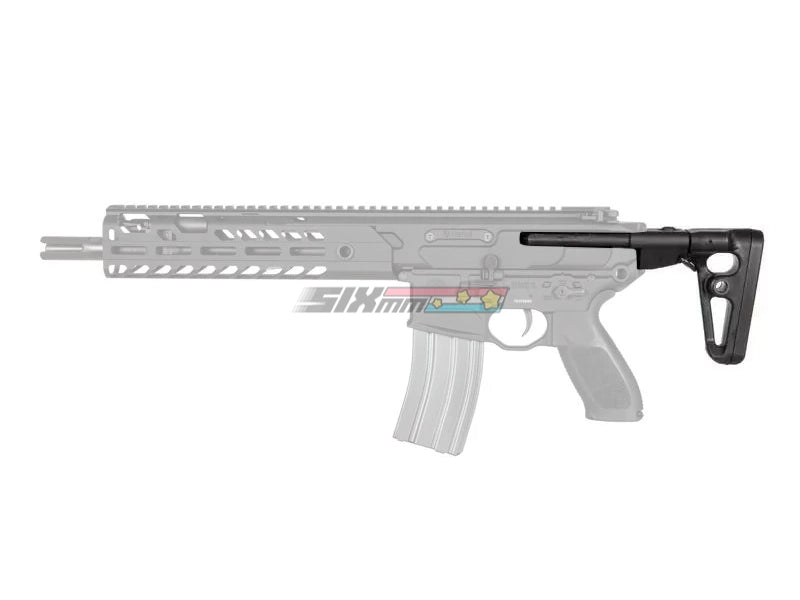[SIG AIR] SIG SAUER MCX VIRTUS Airsoft Restractable Stock[For MCX AEG / GBB Series][BLK]