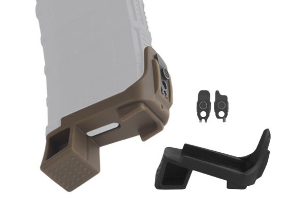 [MadDog] Heel Magazine Base[For Guns Modify EVO GBB Magazine][BLK]