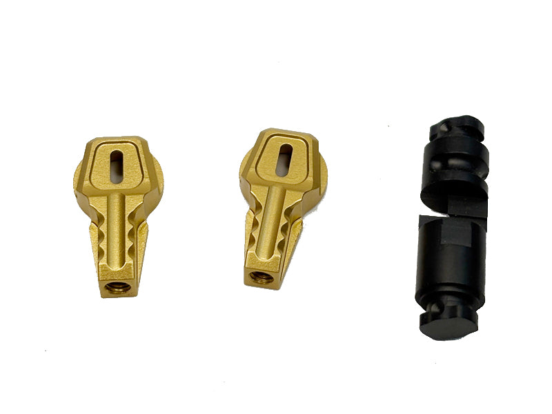 [GG] SLS FIFTY Safety Selectors[Tokyo Marui MWS M4 GBB Series] [GLD]