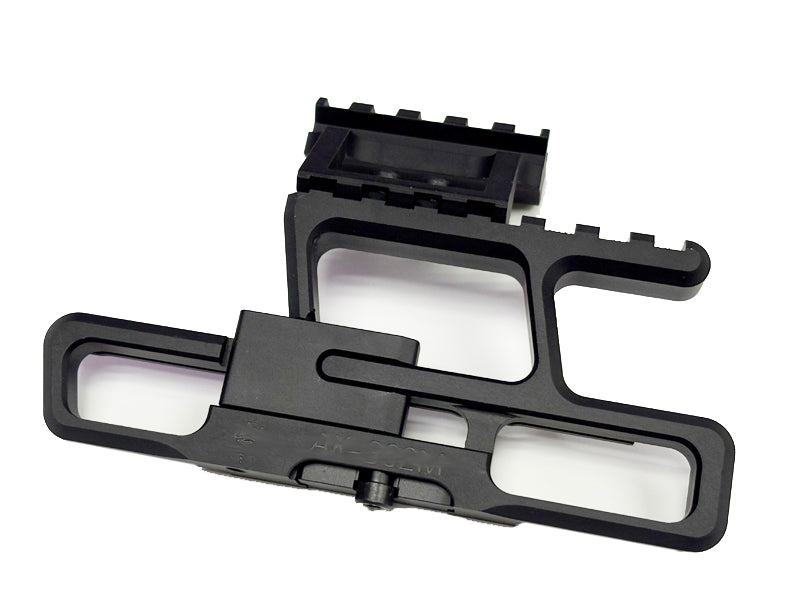 [Asura Dynamic] AK-302M Rear-Biased Lower Scope Rail [BLK]