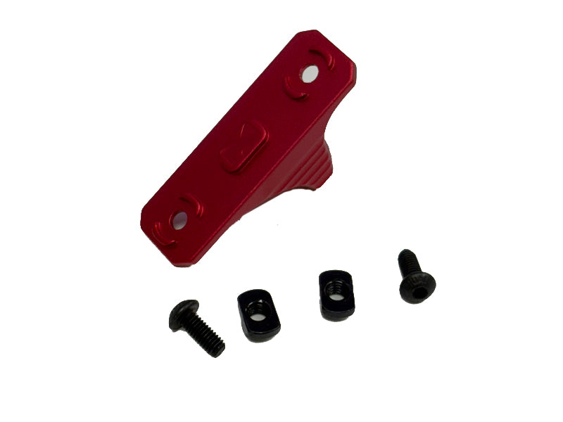 [MadDog] Tactical Aluminum Handstop Mini CNC Anti-slip [RED]