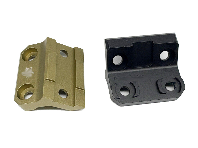 [MadDog] KC Style 45 Degree Flashlight Offset Mount [For Any M-LOK Handguard][Tan]