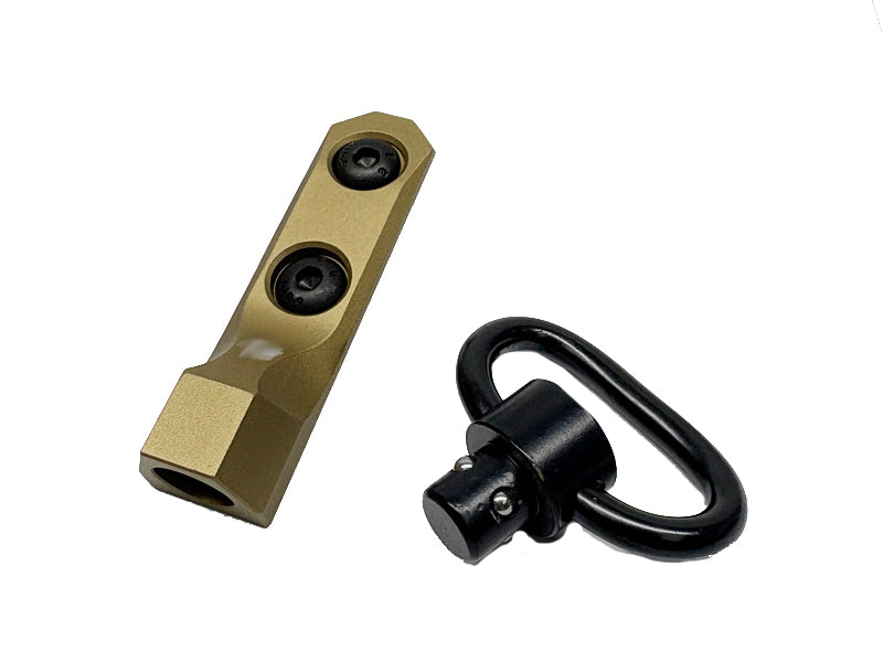 [MadDog] KAC Style MLOK QD Sling Mount [FDE]