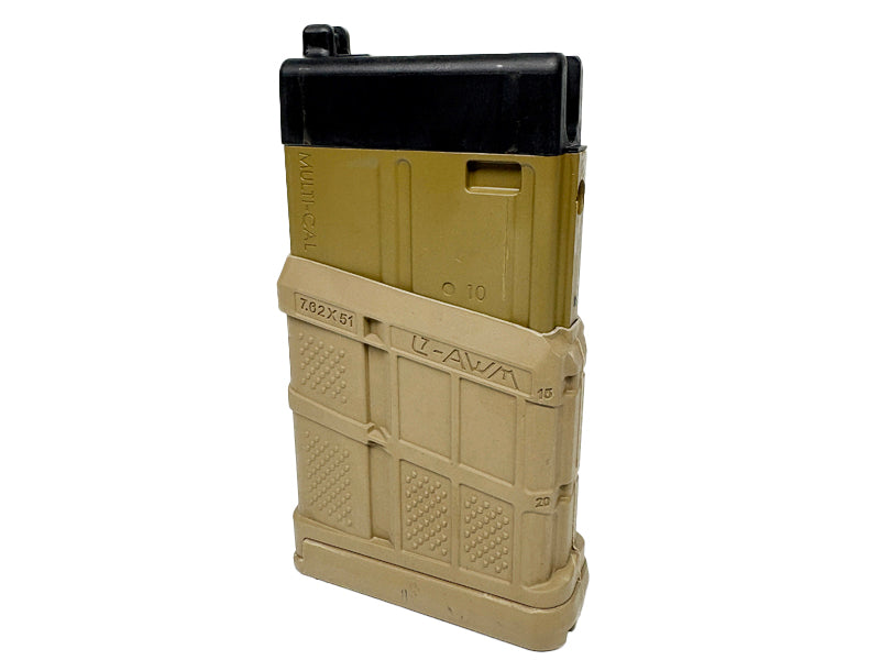 [Airsoft Revolution] LAN Style Rubber Magazine Case[For APFG XM7 / SR25 GBB Magazine][FDE] (Copy)