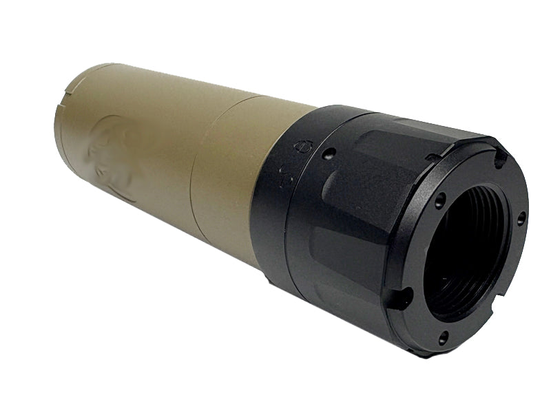 [MadDog] SPEAR Airsoft Dummy Suppressor W/ Flash HIder[FDE]