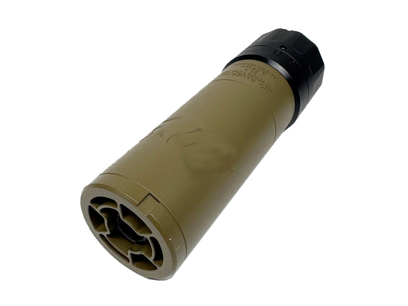 [MadDog] SPEAR Airsoft Dummy Suppressor W/ Flash HIder[FDE]