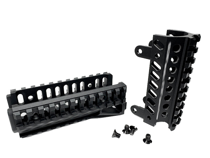 [Asura Dynamics] B11 + B19 Railed handguard[For AKS74U GBB/AEG Series][BLK]