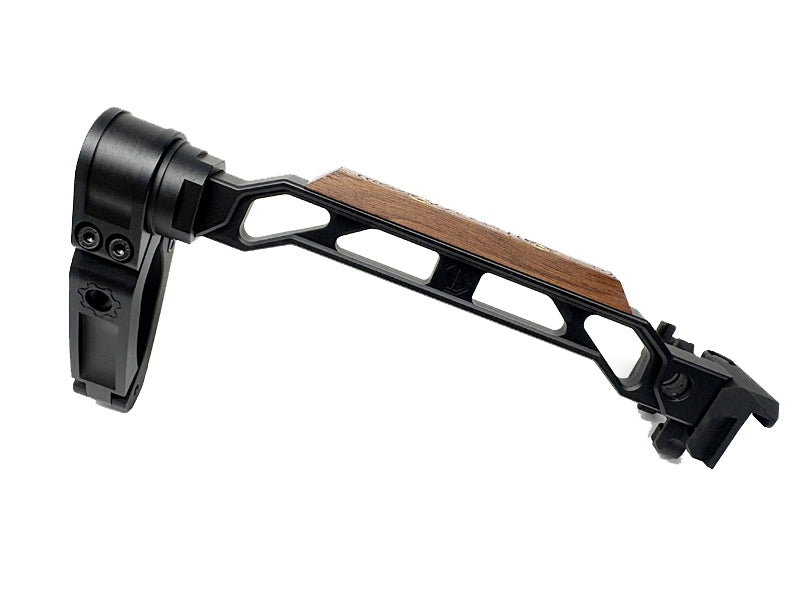 [MadDog] Taihook MOD 1C Brace Stock W/ M1913 Adapter &amp; Wooden Cheek Riser and Rail Covers
