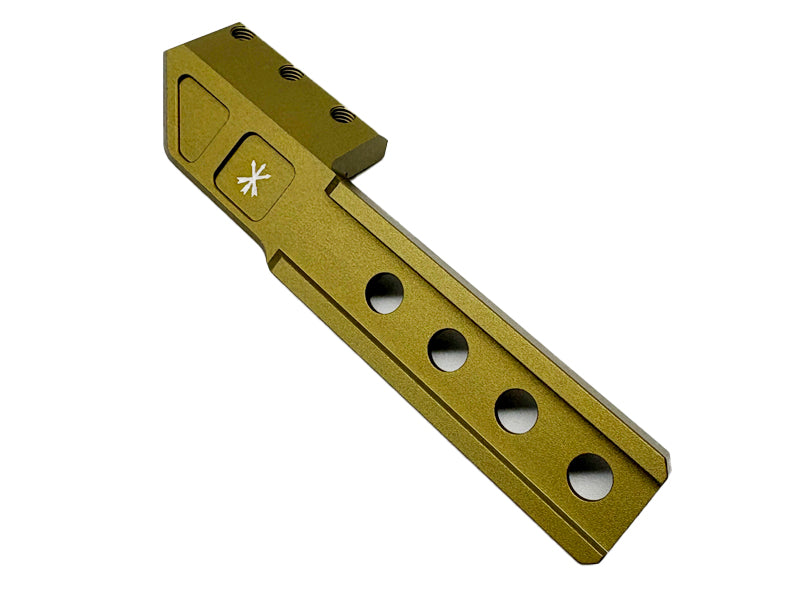 [Sotac] Offset Flashlight Switch button Tail W/ Extended Lever[For M300 / M600 Flashlight][FDE]