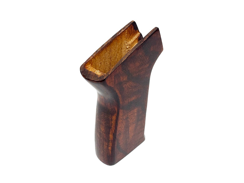 [Asura Dynamic] Wooden AK Pistol Grip[Slim Motor Ver.][For Tokyo Marui AK AEG Series][Pinwood]