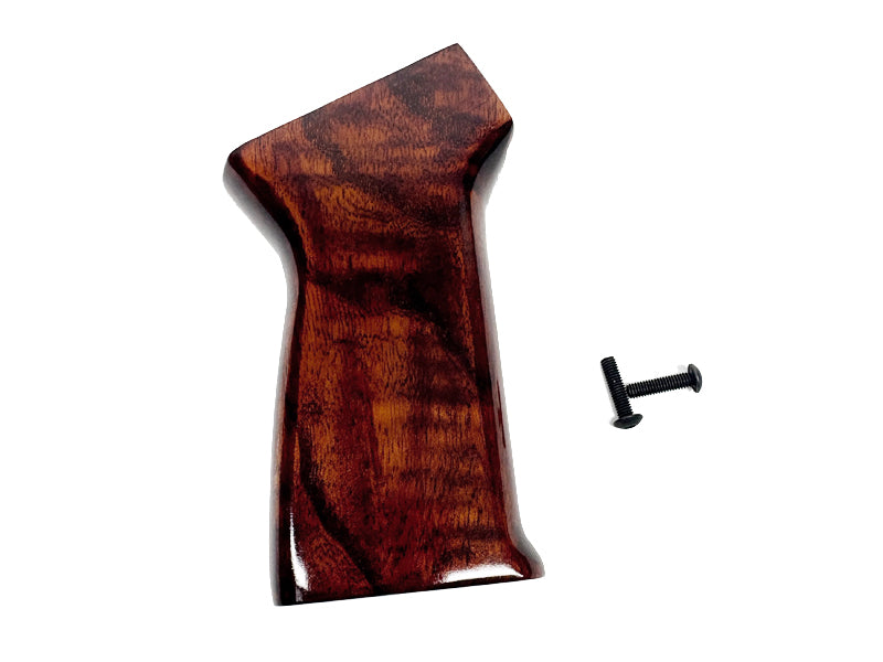 [Asura Dynamic] Wooden AK Pistol Grip[Slim Motor Ver.][For Tokyo Marui AK AEG Series][Pinwood]