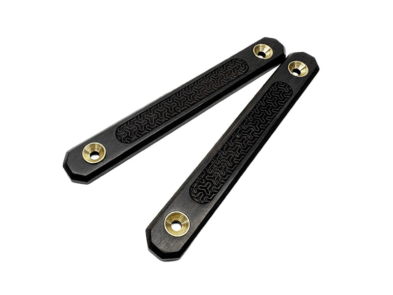 [MadDog] Genuine Wooden Protective Panels Set[For M-LOK Handguard System][Black Walnut][BLK]