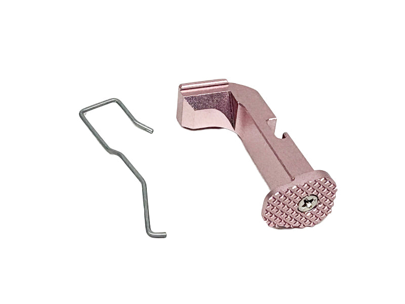 [GG] Extended Magazine Catch[For Tokyo Marui / VFC G17 / G18 / G19 GBB Series][Pink]
