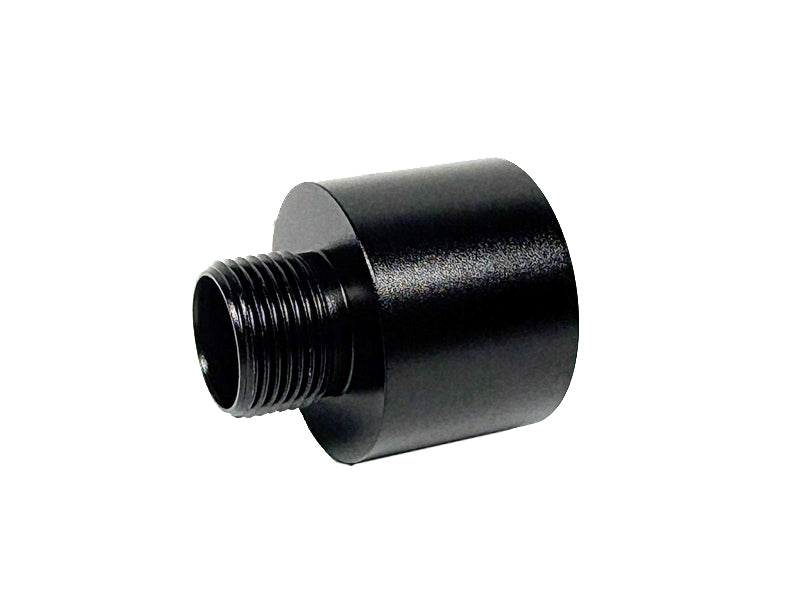[Asura Dynamic] 24mm CW to 14mm CCW thread Adapter [For GHK AK GBB Series][BLK]