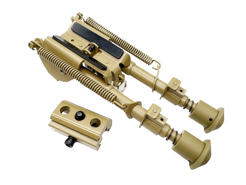 [GG] Lightweight Tactical Sniper Bipod[For SR25 / M110 / XM7 GBB AEG Series][FDE]